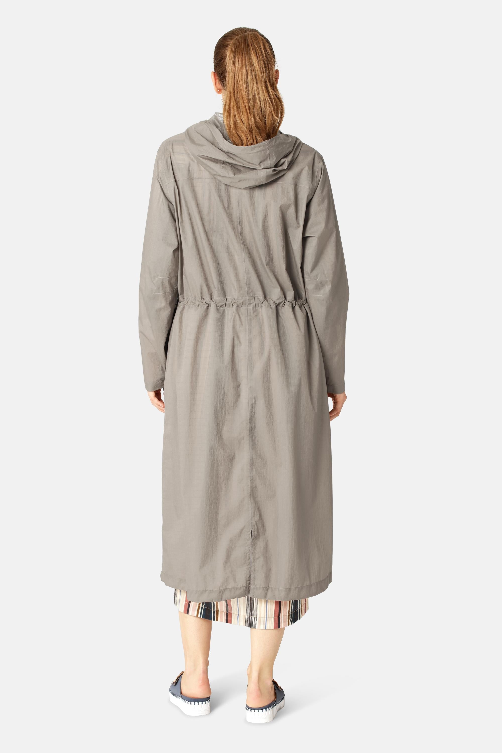 Imperméable Parka Coupe-Vent - Greige